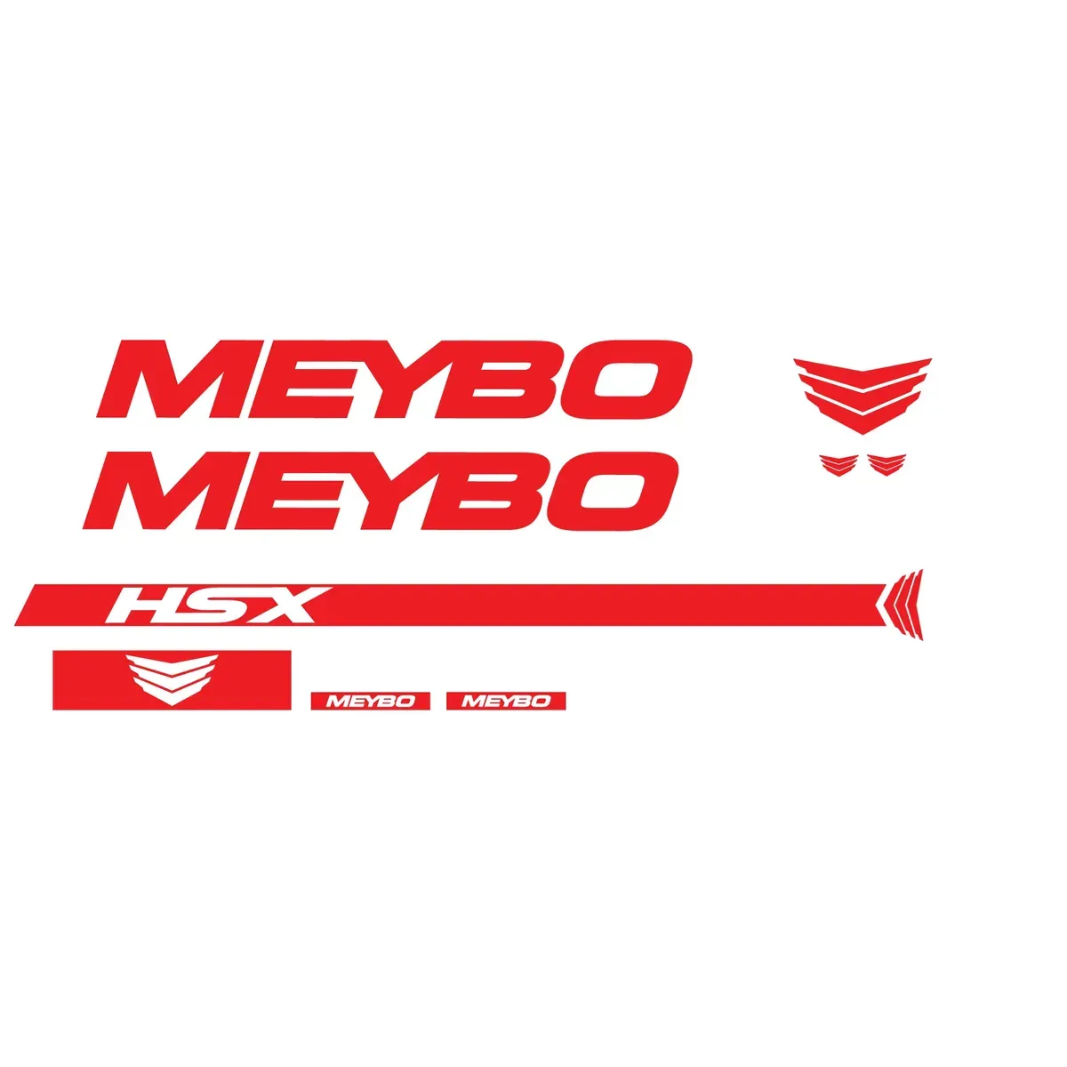 Meybo HSX Decal Kit Red